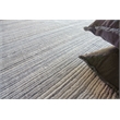 Rossini Handloomed Nylon/Pet Yarn Gray/Light Gray 12'x12' Square Area Rug