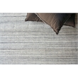 Rossini Handloomed Nylon/Pet Yarn Gray/Light Gray 12'x12' Square Area Rug