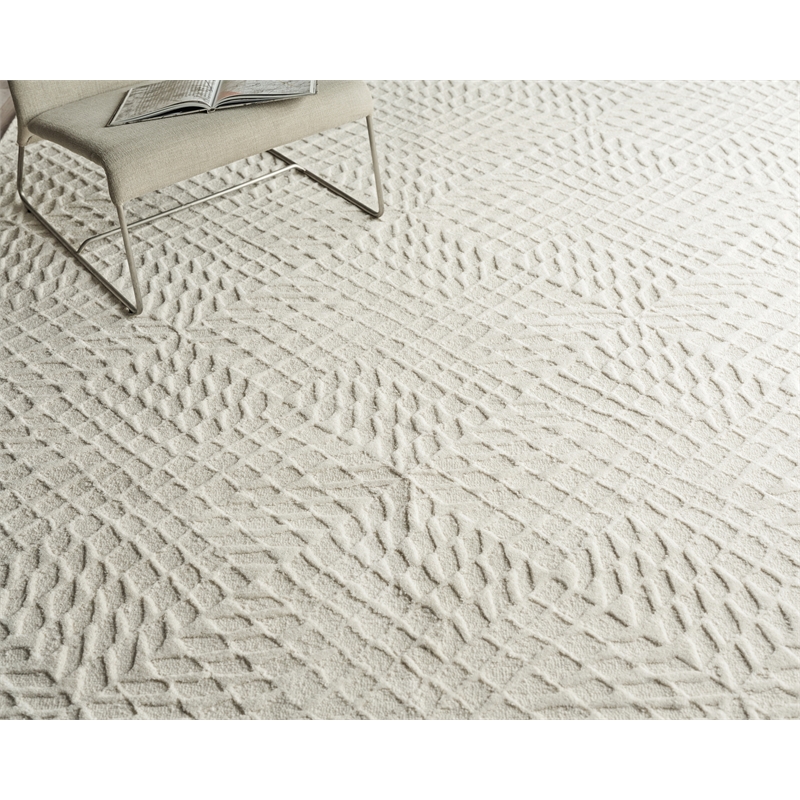 Sandro Hand-Tufted New Zealand Wool Cream 10'x14' Area Rug