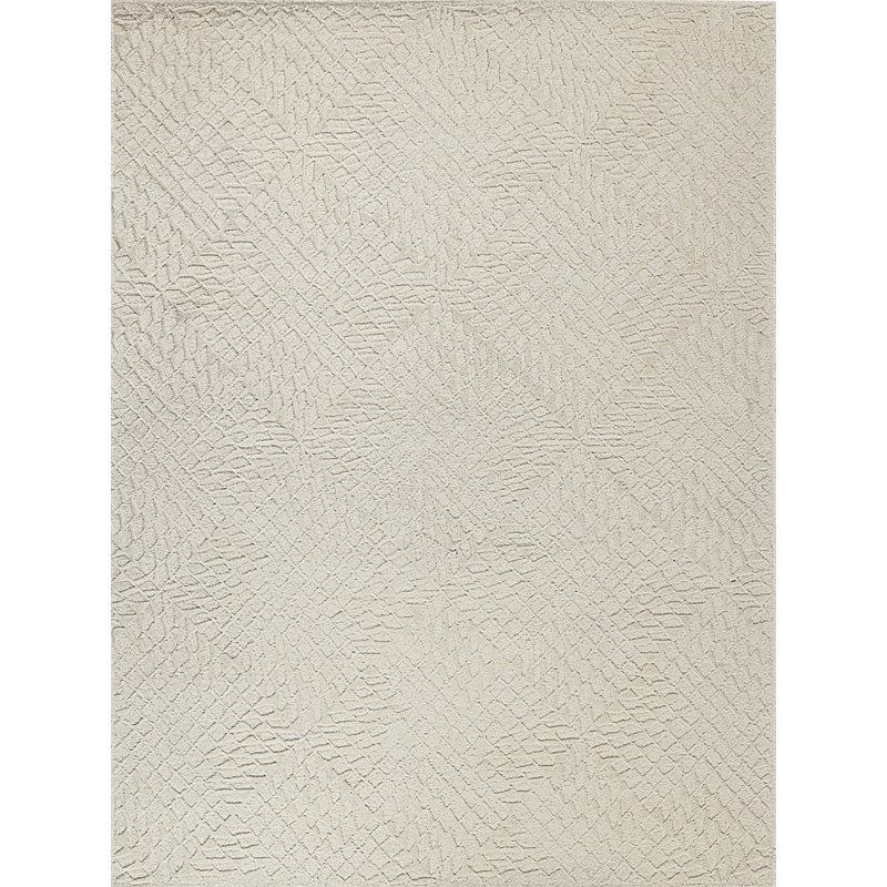 Sandro Hand-Tufted New Zealand Wool Cream 10'x14' Area Rug