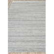 Rossini Handloomed Nylon/Pet Yarn Gray/Light Gray 8'x10' Area Rug