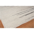 Scandinavian Handloomed New Zealand Wool Ivory/Blue/Gray 5'x8' Area Rug