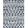 Sarasota Hand-Tufted New Zealand Wool Gray/Light Blue 9'x12' Area Rug