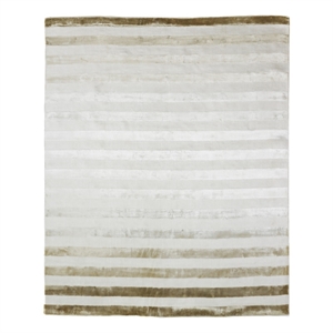 Rugby Handloomed Viscose Beige 12'x15' Area Rug