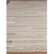 Scandinavian Handloomed New Zealand Wool Gray/Ivory 9'x12' Area Rug