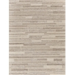 Scandinavian Handloomed New Zealand Wool Gray/Ivory 9'x12' Area Rug