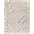 Scandinavian Handloomed New Zealand Wool Gray/Ivory 9'x12' Area Rug
