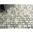 Soho Hand-Tufted New Zealand Wool Ivory/Black 4'x6' Area Rug