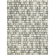 Soho Hand-Tufted New Zealand Wool Ivory/Black 4'x6' Area Rug