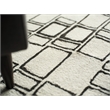 Soho Hand-Tufted New Zealand Wool Ivory/Black 9'x12' Area Rug