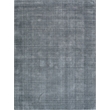 Serena Handloomed Nylon/Bamboo Silk Black 8'x10' Area Rug