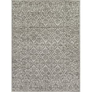 Sloan Hand-Knotted New Zealand Wool Ivory/Gray 9'x12' Area Rug
