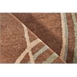 Soho Hand-Knotted New Zealand Wool Brown 9'x10' Area Rug