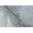 Stone Wash Gazni Handloomed Wool/Bamboo Silk Blue 6'x9' Area Rug