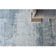 Stone Wash Gazni Handloomed Wool/Bamboo Silk Blue 6'x9' Area Rug