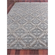 Stonehill Hand-Knotted Wool/Bamboo Silk Brown/Gray 8'x10' Area Rug