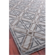 Stonehill Hand-Knotted Wool/Bamboo Silk Brown/Gray 8'x10' Area Rug