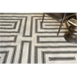 Studio Hand-Tufted New Zealand Wool Ivory/Black 14'x18' Area Rug