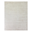 Silk Handloomed Silk Silver 8'x10' Area Rug