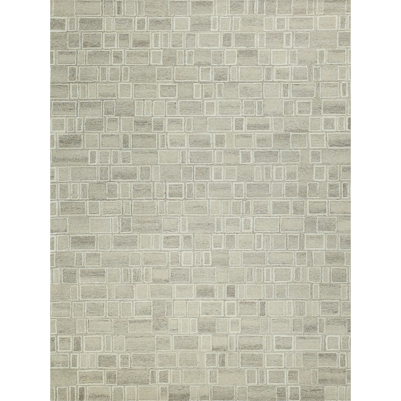 Soho Hand-Tufted New Zealand Wool Natural Beige/Ivory 4'x6' Area Rug