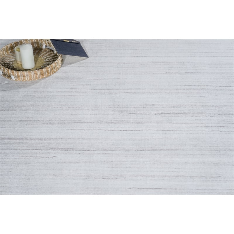 Serenity Handloomed Pet Beige/Brown 14'x18' Area Rug
