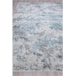 Sky Handloomed Wool/Bamboo Silk Gray/Blue 14'x18' Area Rug