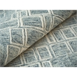 Soho Hand-Tufted New Zealand Wool Blue/Ivory 8'x10' Area Rug