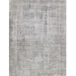 Stone Wash Gazni Handloomed Wool/Bamboo Silk Gray/Taupe 8'x10' Area Rug