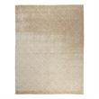 Smooch Geo Handloomed Bamboo Silk Light Beige 6'x9' Area Rug
