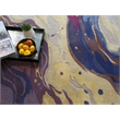 Solara Hand-Tufted New Zealand Wool/Viscose Purple/Yellow/Multi 8'x10' Area Rug