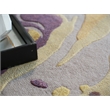 Solara Hand-Tufted New Zealand Wool/Viscose Purple/Yellow/Multi 8'x10' Area Rug