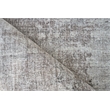 Stone Wash Gazni Handloomed Wool/Bamboo Silk Silver/Taupe 4'x6' Area Rug