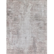 Stone Wash Gazni Handloomed Wool/Bamboo Silk Silver/Taupe 4'x6' Area Rug
