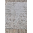 Stone Wash Gazni Handloomed Wool/Bamboo Silk Silver/Taupe 8'x10' Area Rug
