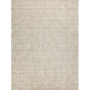 Soho Hand-Tufted New Zealand Wool Beige/Ivory 8'x10' Area Rug