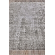 Stone Wash Gazni Handloomed Wool/Bamboo Silk Taupe 4'x6' Area Rug