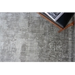 Stone Wash Gazni Handloomed Wool/Bamboo Silk Taupe 4'x6' Area Rug