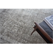 Stone Wash Gazni Handloomed Wool/Bamboo Silk Taupe 6'x9' Area Rug