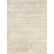 Sumo Shag Hand-Knotted New Zealand Wool Ivory 5'x8' Area Rug