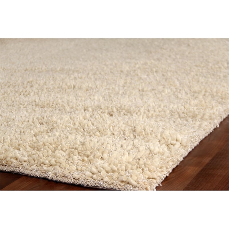 Sumo Shag Hand-Knotted New Zealand Wool Ivory 9'6
