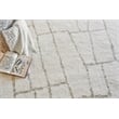 Tahoe Hand-Knotted Wool White/Beige 12'x15' Area Rug
