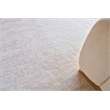Tangaro Handloomed Bamboo Silk/Banana Silk Light Silver 2'x3' Area Rug