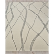 Tangiers Hand-Tufted New Zealand Wool Ivory/Black 6'x9' Area Rug