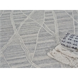 Tangiers Hand-Tufted New Zealand Wool Gray/Ivory 12'x15' Area Rug