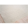 Tempo Handloomed New Zealand Wool Light Silver 10'x14' Area Rug