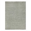 Super Tibetan Hand-Knotted Wool/Bamboo Silk Blue 6'x9' Area Rug