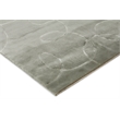 Super Tibetan Hand-Knotted Wool/Bamboo Silk Blue 9'x10' Area Rug