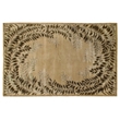 Super Tibetan Hand-Knotted Wool/Bamboo Silk Beige 5'6