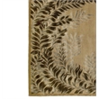 Super Tibetan Hand-Knotted Wool/Bamboo Silk Beige 5'6