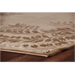 Super Tibetan Hand-Knotted Wool/Bamboo Silk Beige 9'x10' Area Rug